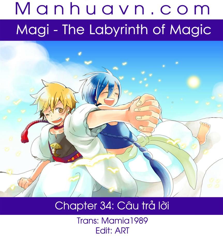 Magi: Bậc Thầy Pháp Thuật Chapter 34 - Trang 20
