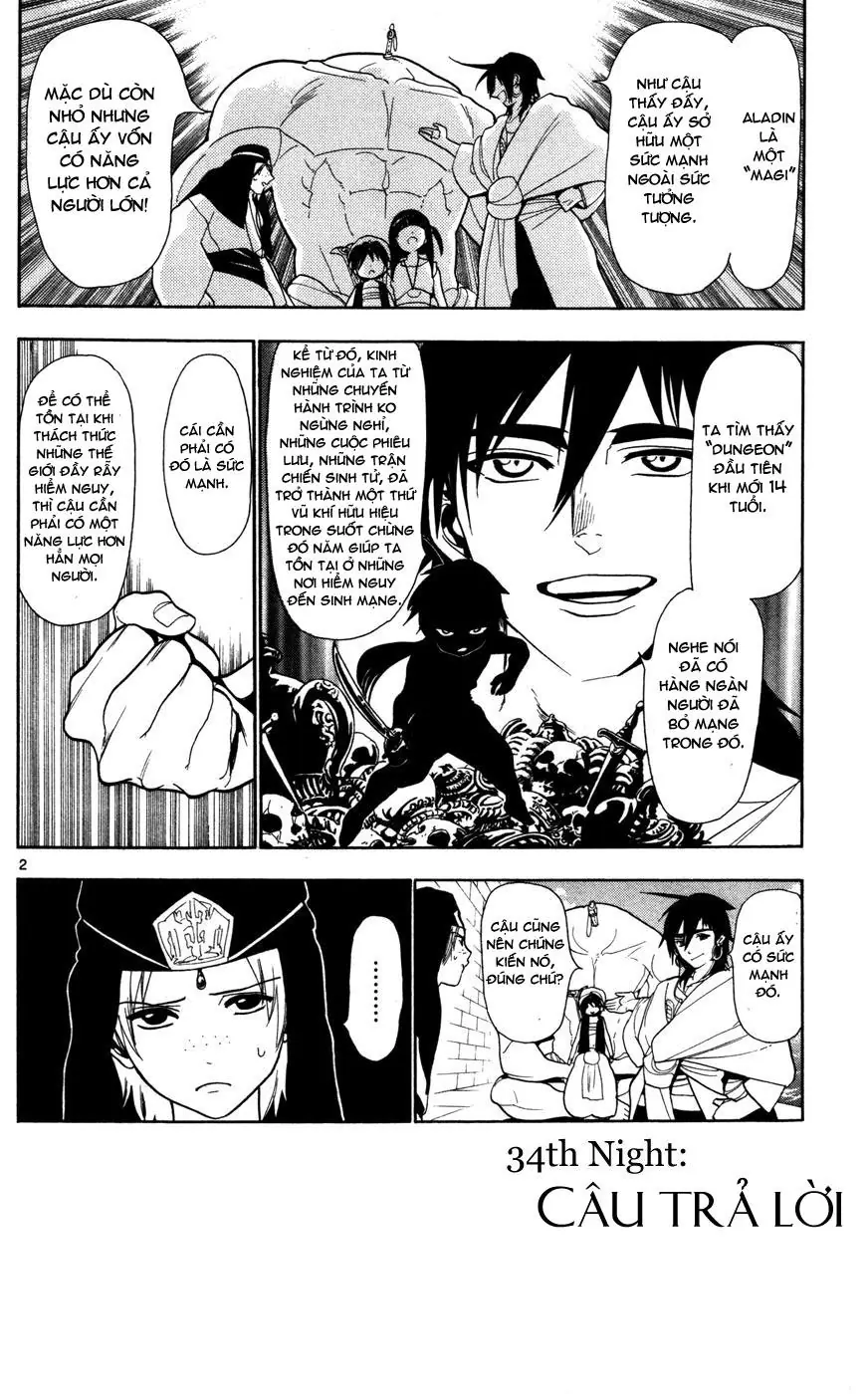 Magi: Bậc Thầy Pháp Thuật Chapter 34 - Trang 3