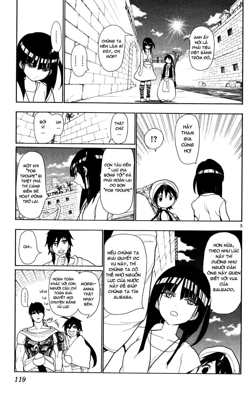 Magi: Bậc Thầy Pháp Thuật Chapter 34 - Trang 4