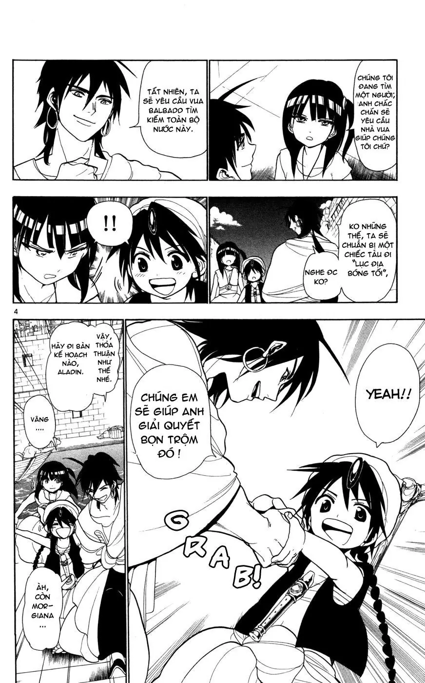 Magi: Bậc Thầy Pháp Thuật Chapter 34 - Trang 5