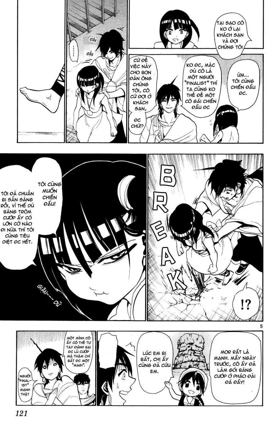 Magi: Bậc Thầy Pháp Thuật Chapter 34 - Trang 6