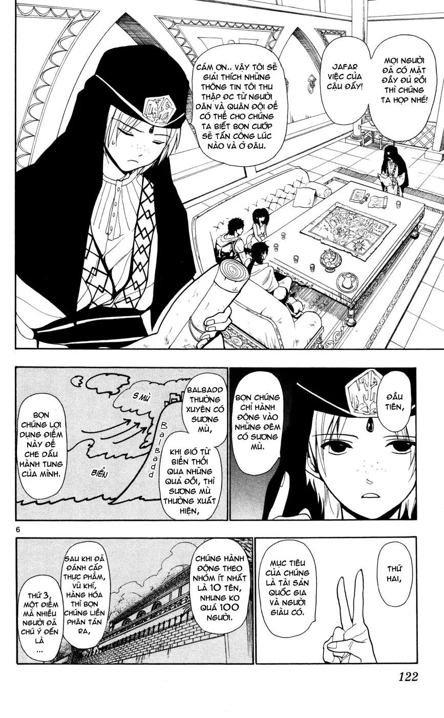 Magi: Bậc Thầy Pháp Thuật Chapter 34 - Trang 7