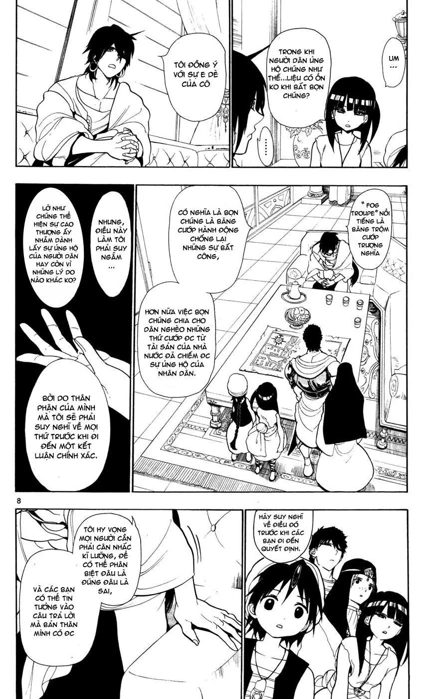 Magi: Bậc Thầy Pháp Thuật Chapter 34 - Trang 9