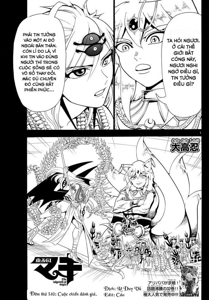 Magi: Bậc Thầy Pháp Thuật Chapter 340 - Trang 3