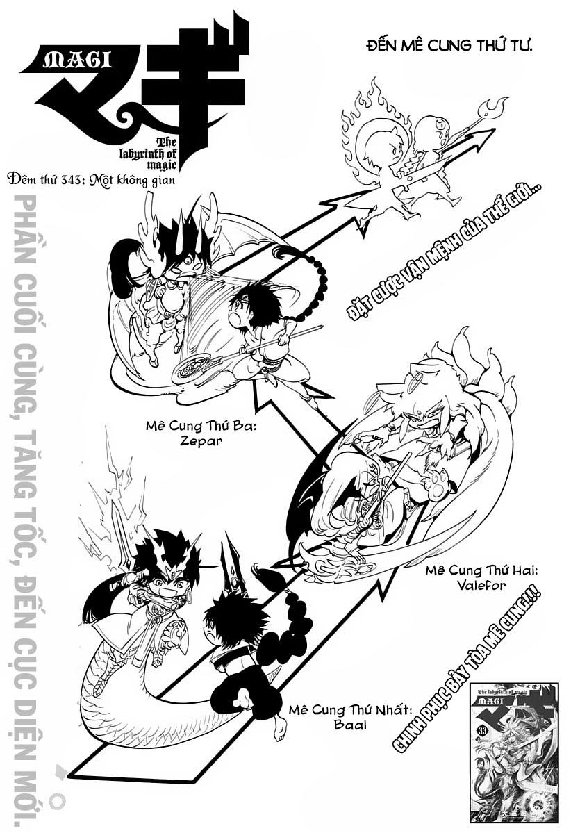 Magi: Bậc Thầy Pháp Thuật Chapter 343 - Trang 3