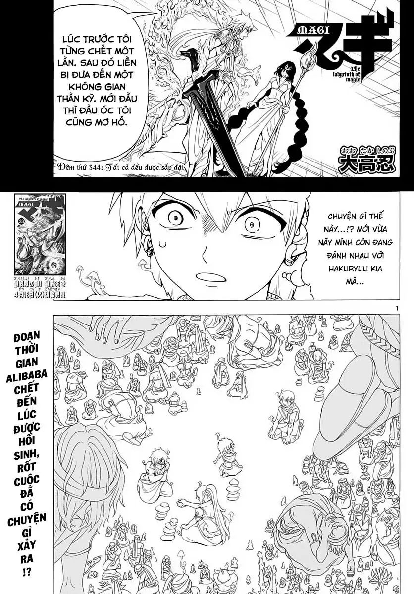Magi: Bậc Thầy Pháp Thuật Chapter 344 - Trang 4