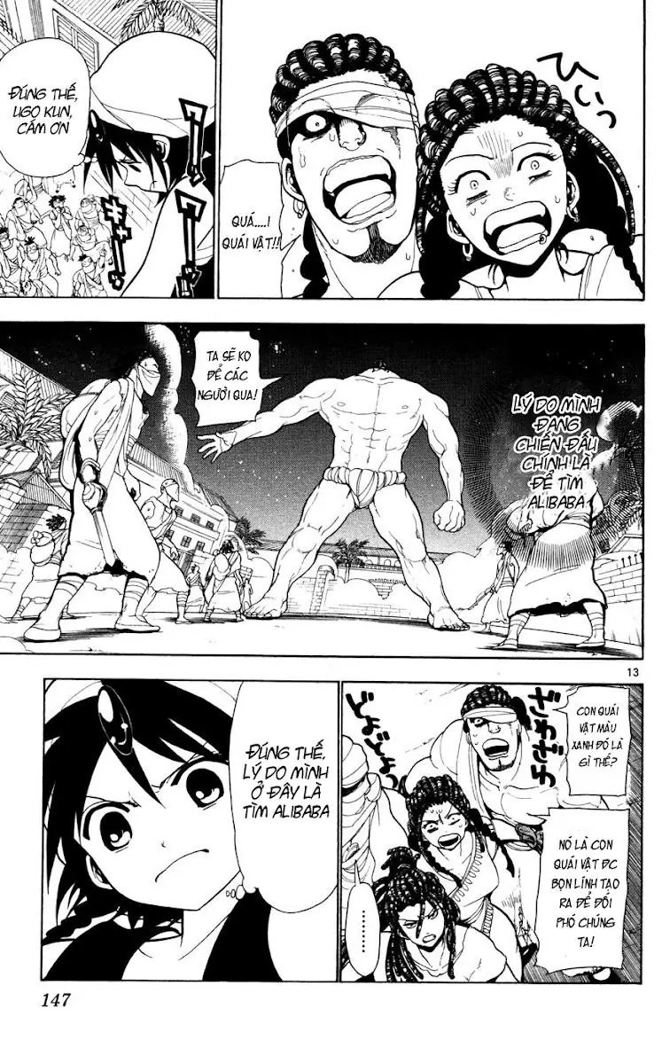 Magi: Bậc Thầy Pháp Thuật Chapter 35 - Trang 11
