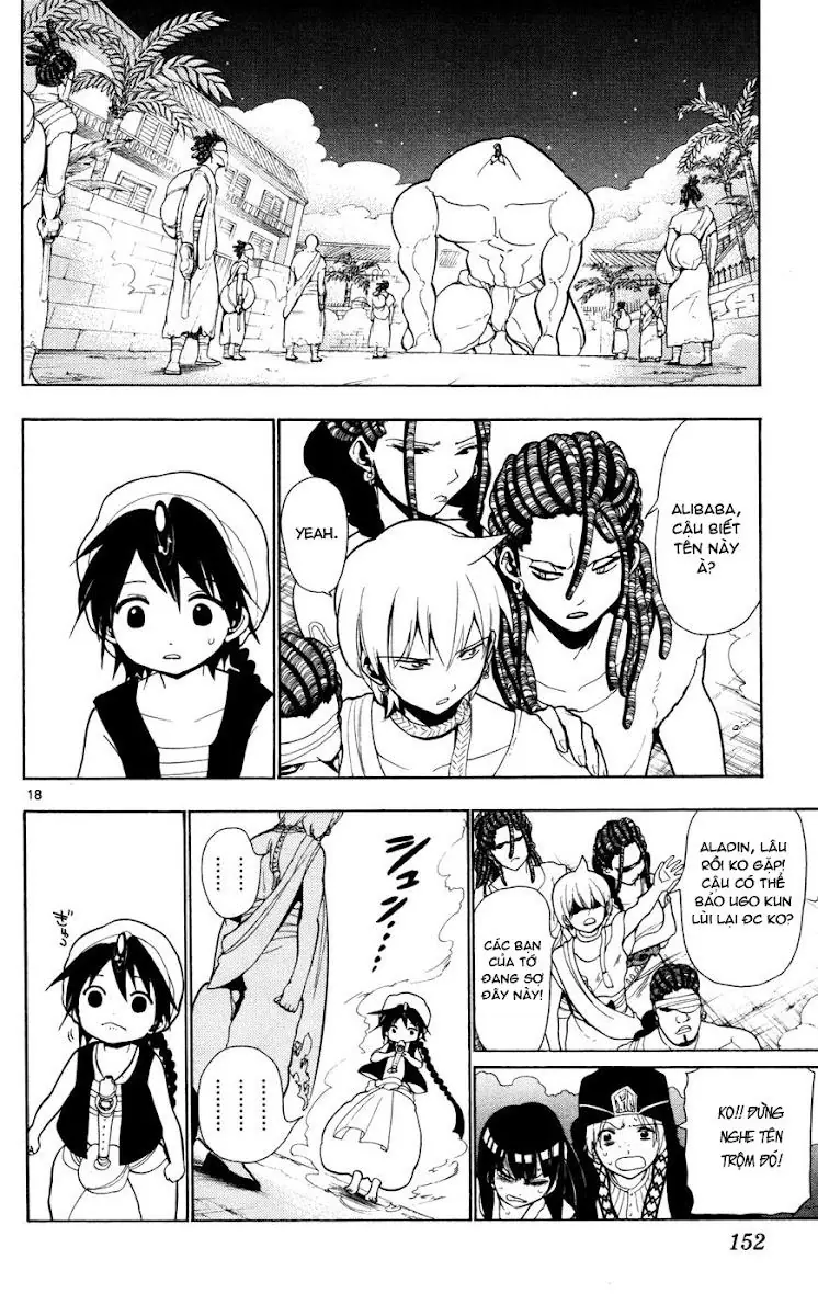 Magi: Bậc Thầy Pháp Thuật Chapter 35 - Trang 16