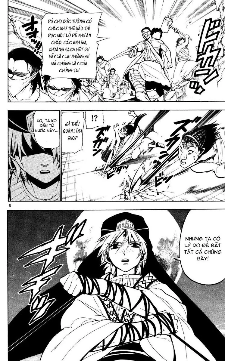 Magi: Bậc Thầy Pháp Thuật Chapter 35 - Trang 4