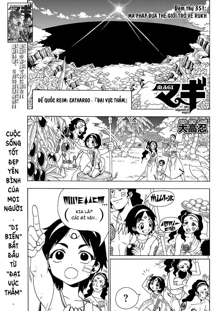 Magi: Bậc Thầy Pháp Thuật Chapter 351 - Trang 4