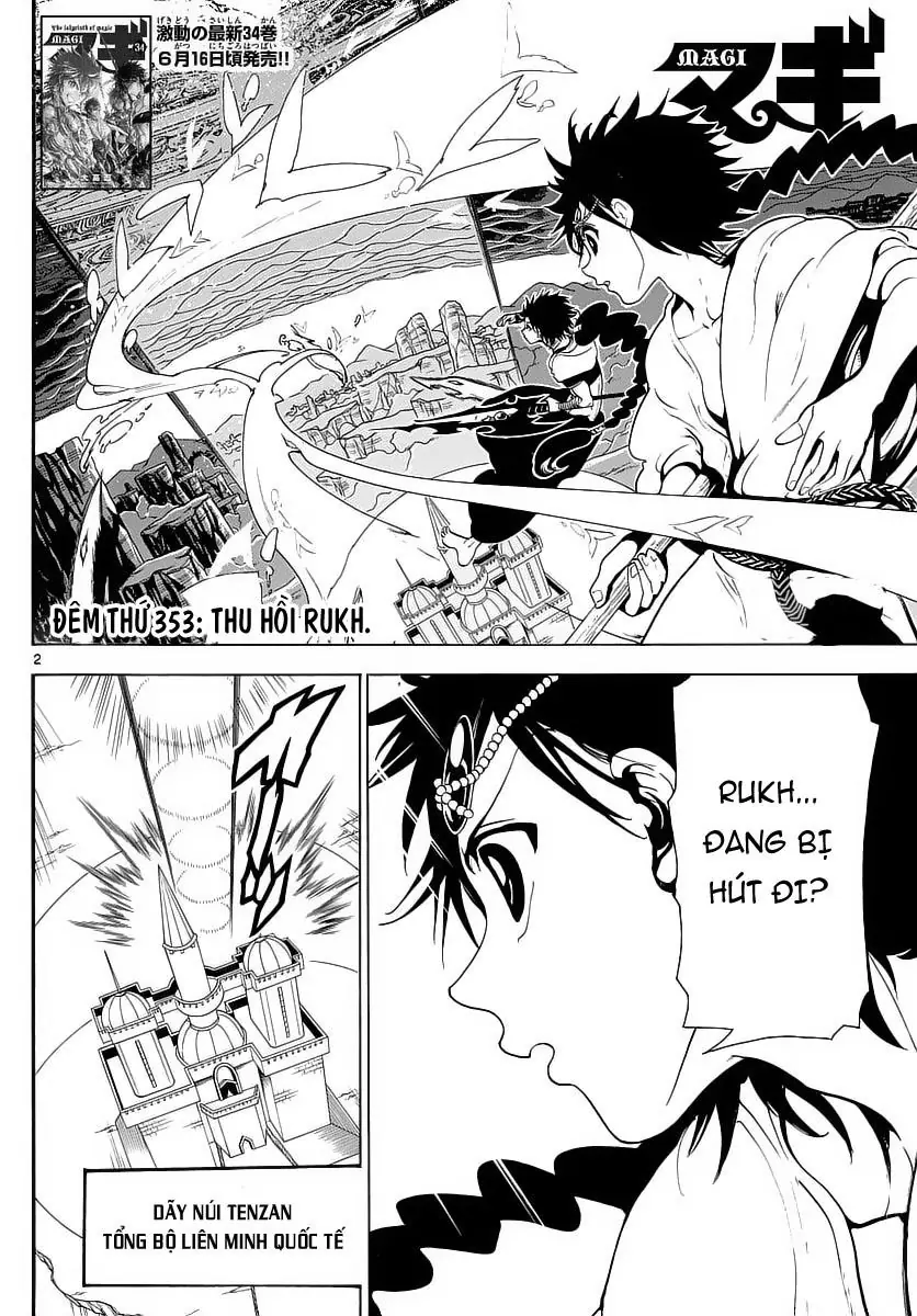 Magi: Bậc Thầy Pháp Thuật Chapter 353 - Trang 3