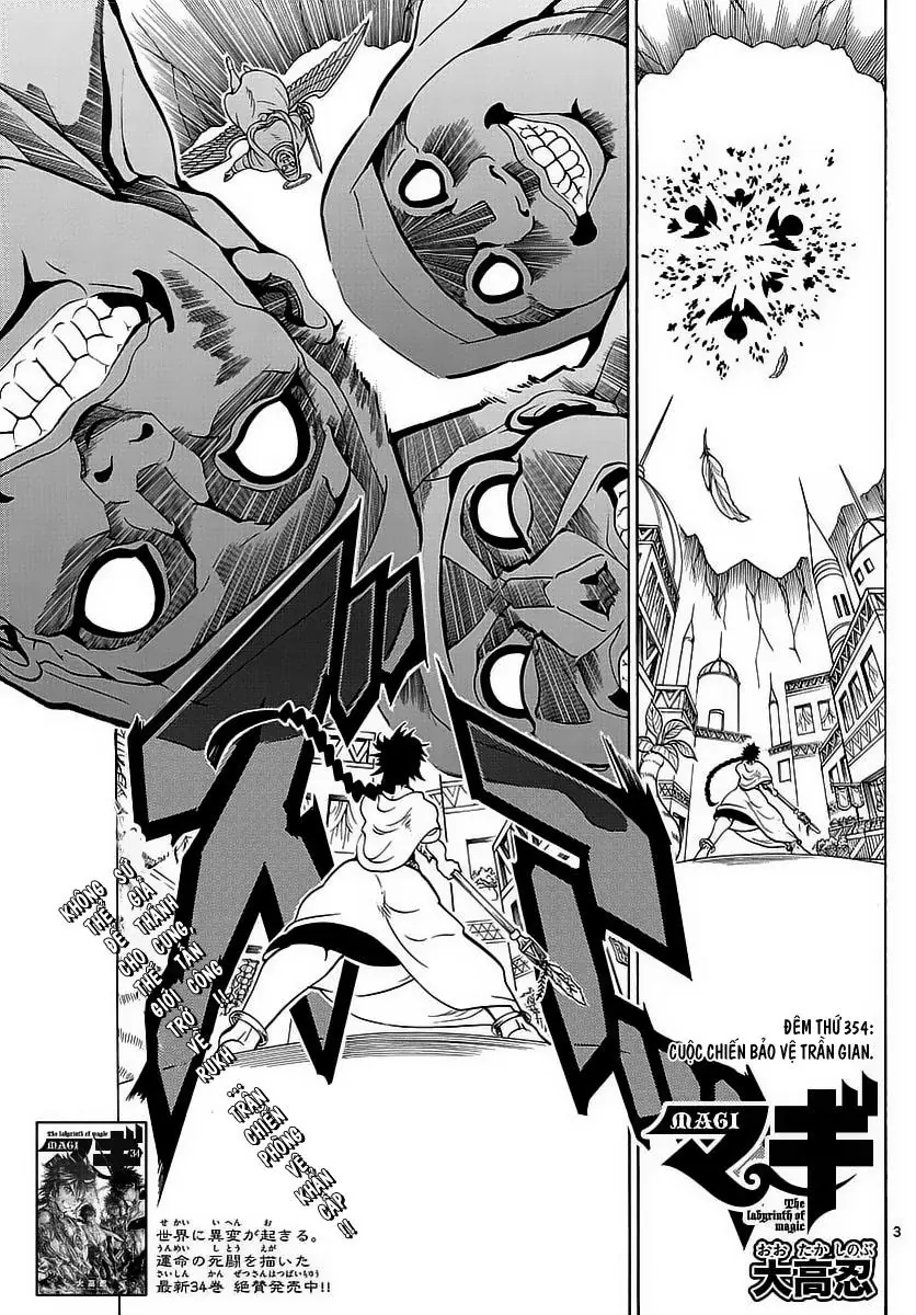Magi: Bậc Thầy Pháp Thuật Chapter 354 - Trang 6
