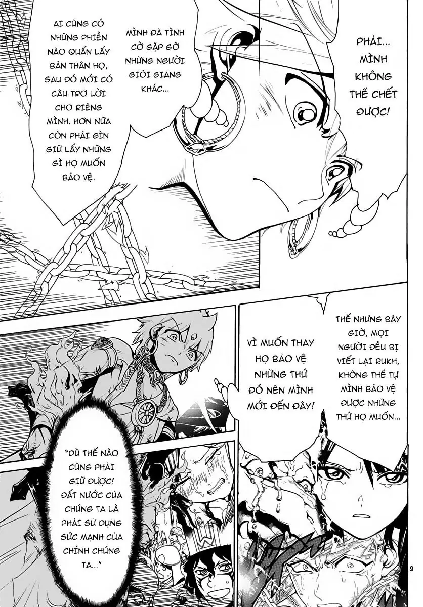 Magi: Bậc Thầy Pháp Thuật Chapter 357 - Trang 11