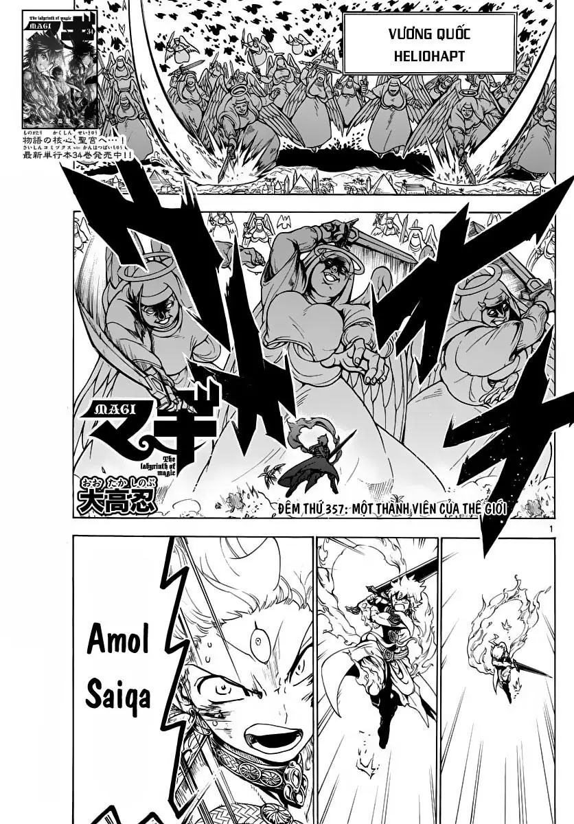 Magi: Bậc Thầy Pháp Thuật Chapter 357 - Trang 3