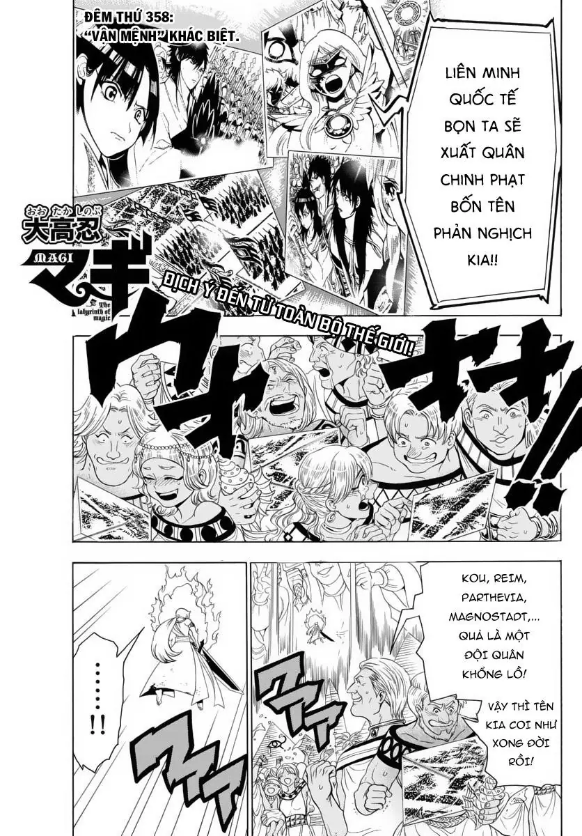 Magi: Bậc Thầy Pháp Thuật Chapter 358 - Trang 3