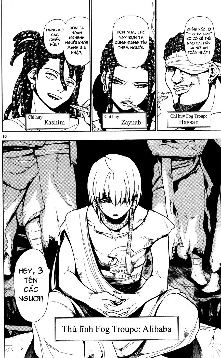 Magi: Bậc Thầy Pháp Thuật Chapter 36 - Trang 10