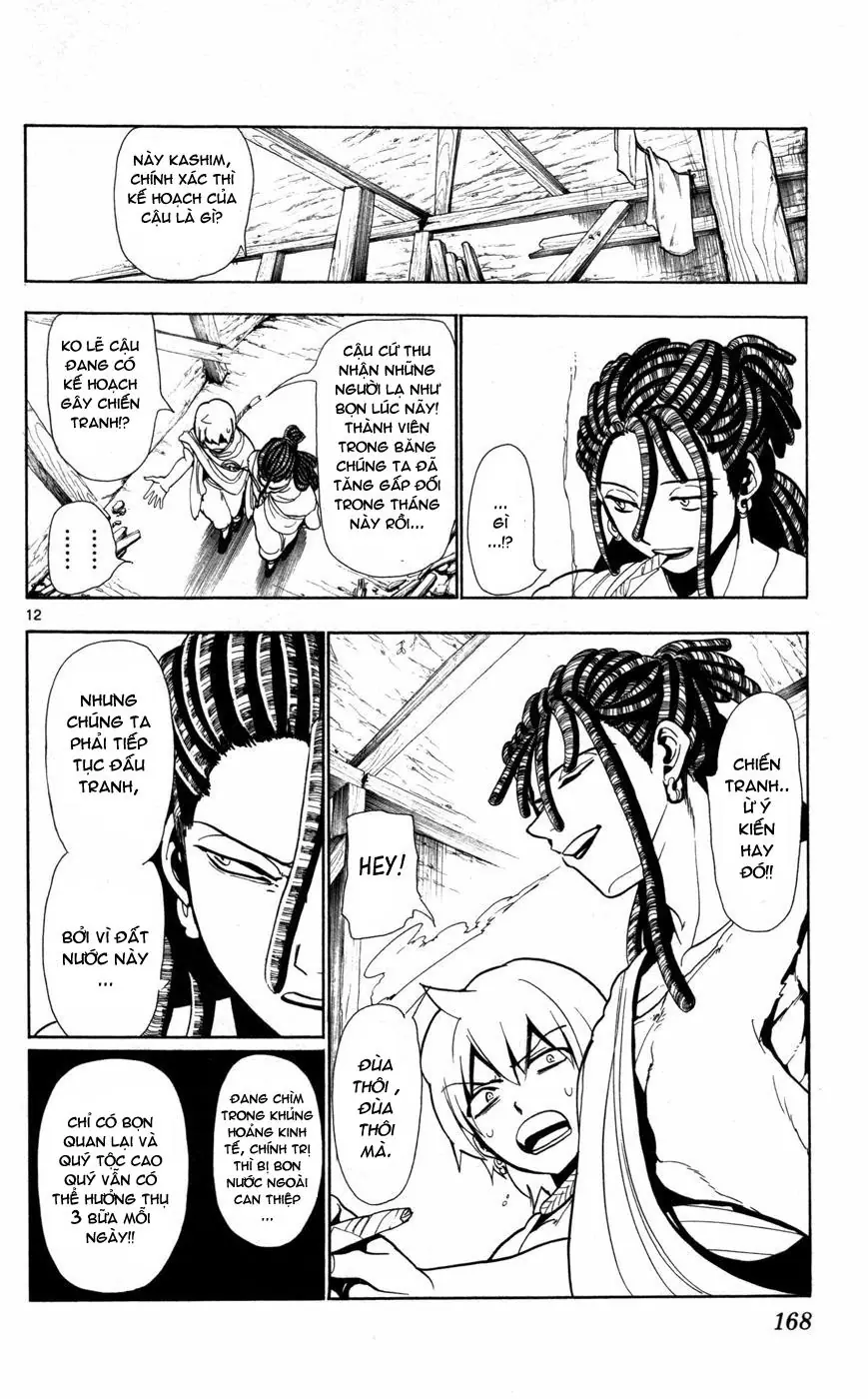 Magi: Bậc Thầy Pháp Thuật Chapter 36 - Trang 12