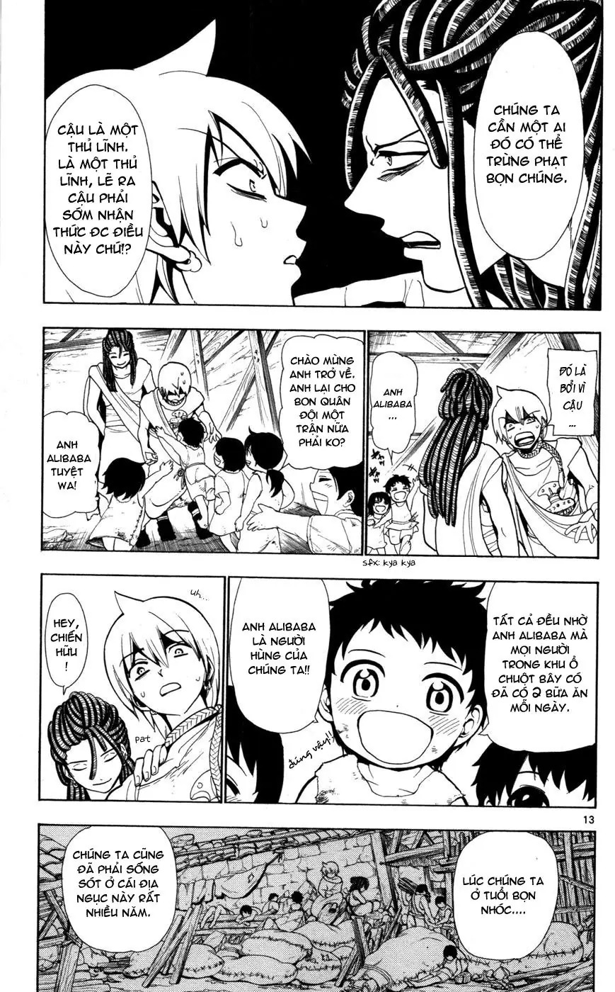 Magi: Bậc Thầy Pháp Thuật Chapter 36 - Trang 13