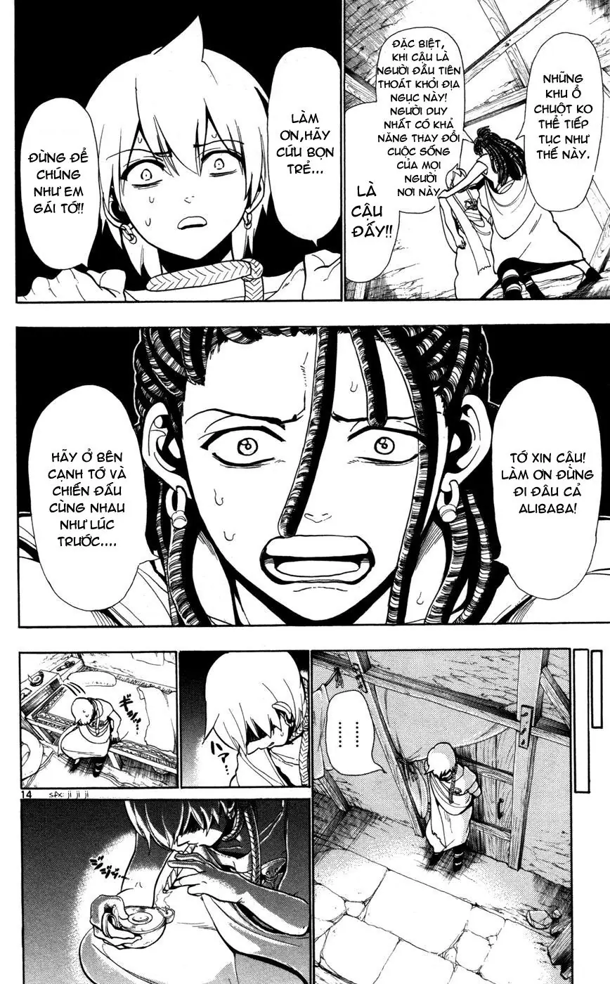 Magi: Bậc Thầy Pháp Thuật Chapter 36 - Trang 14
