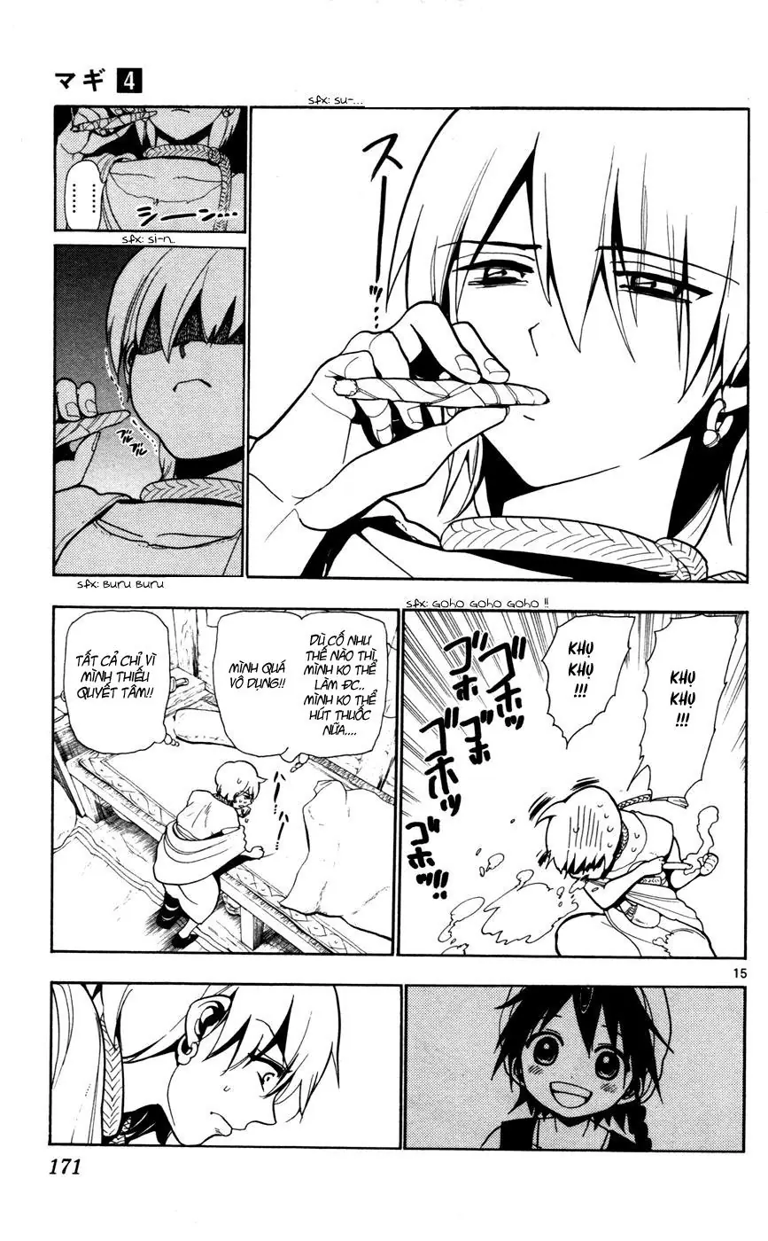 Magi: Bậc Thầy Pháp Thuật Chapter 36 - Trang 15