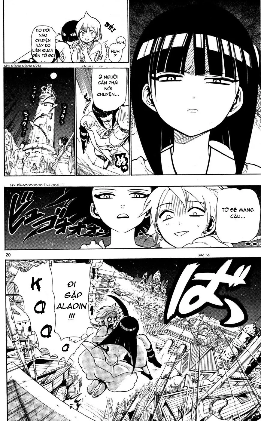 Magi: Bậc Thầy Pháp Thuật Chapter 36 - Trang 20