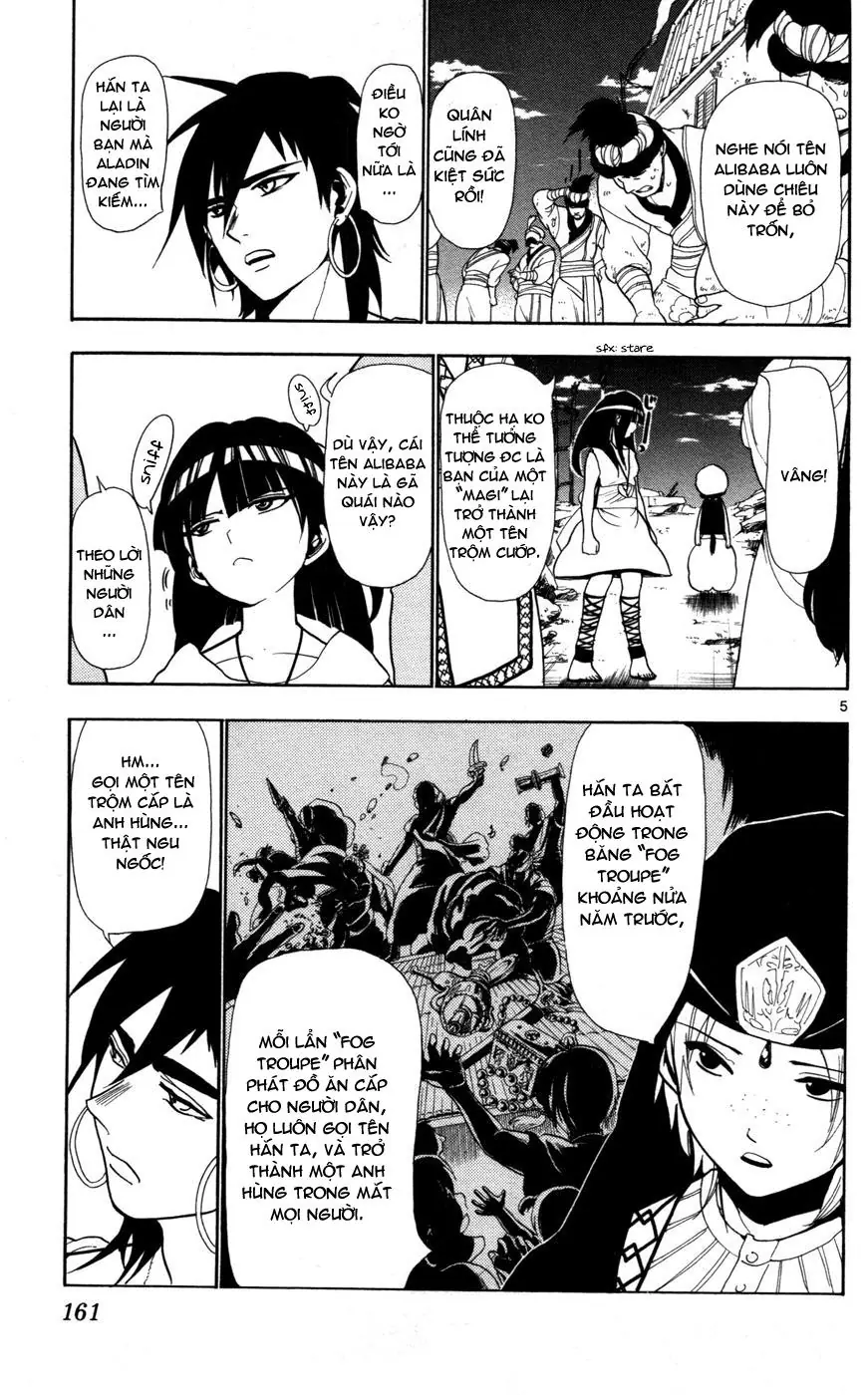 Magi: Bậc Thầy Pháp Thuật Chapter 36 - Trang 5