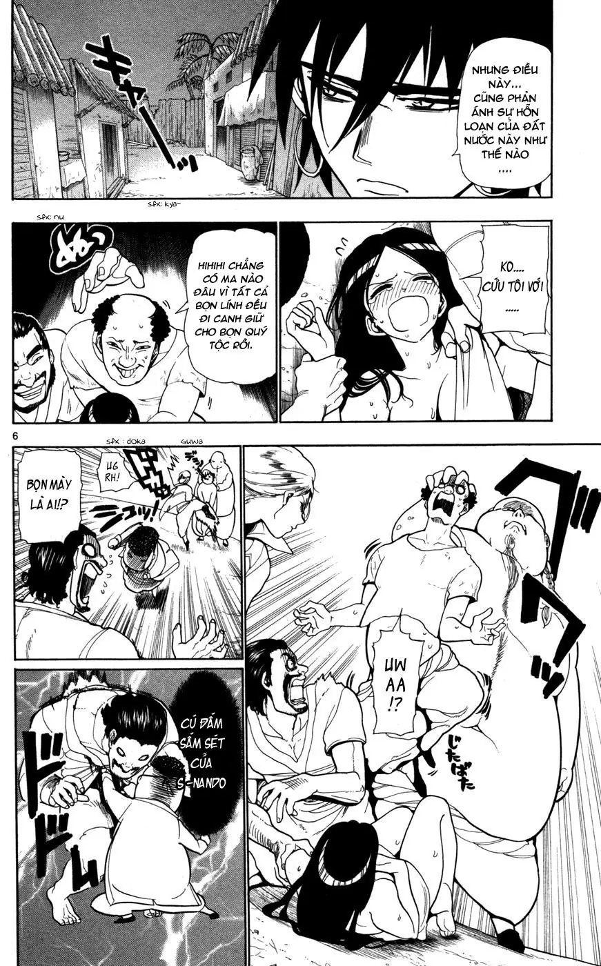 Magi: Bậc Thầy Pháp Thuật Chapter 36 - Trang 6