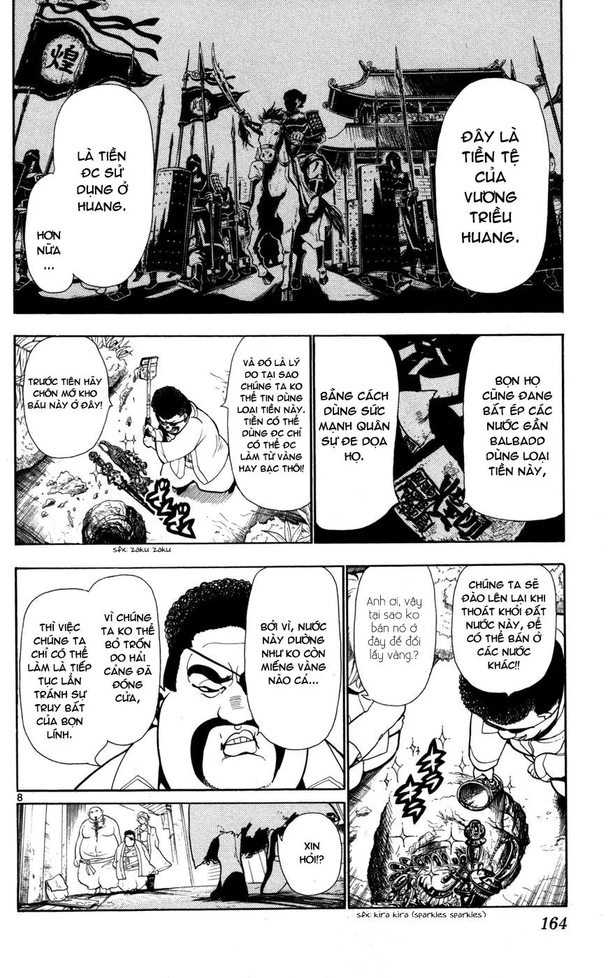 Magi: Bậc Thầy Pháp Thuật Chapter 36 - Trang 8