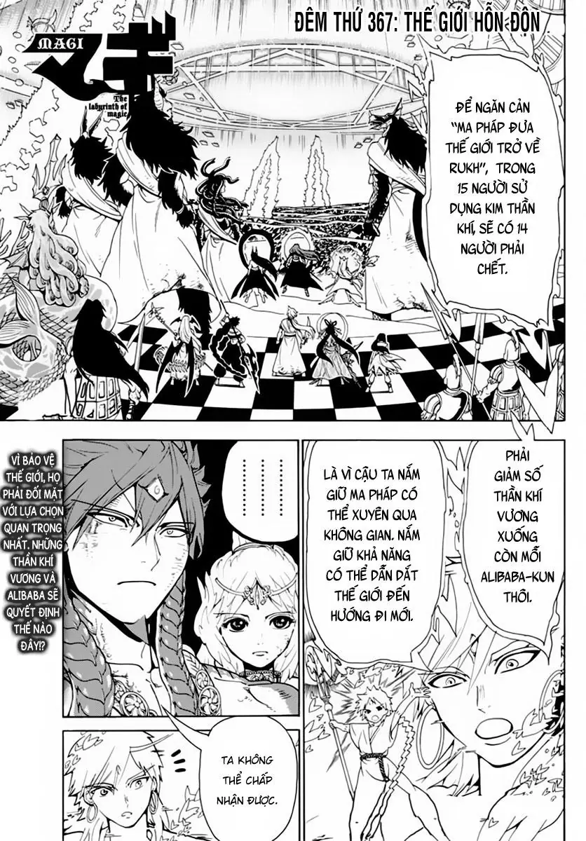 Magi: Bậc Thầy Pháp Thuật Chapter 367 - Trang 4