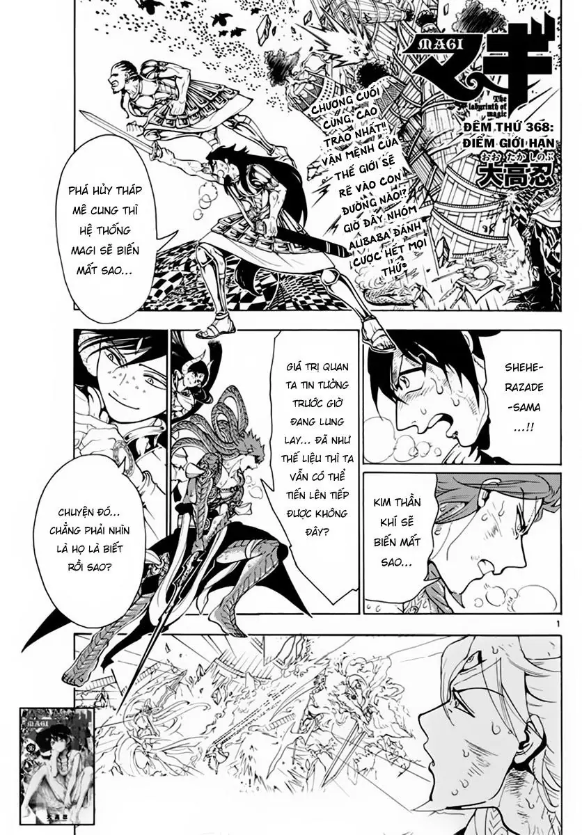 Magi: Bậc Thầy Pháp Thuật Chapter 368 - Trang 4