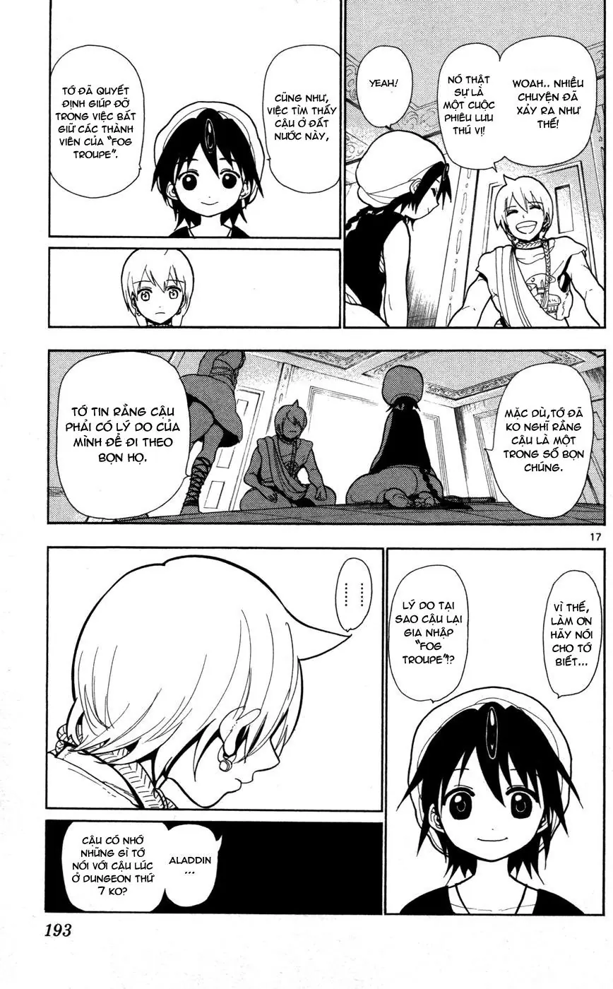Magi: Bậc Thầy Pháp Thuật Chapter 37 - Trang 14