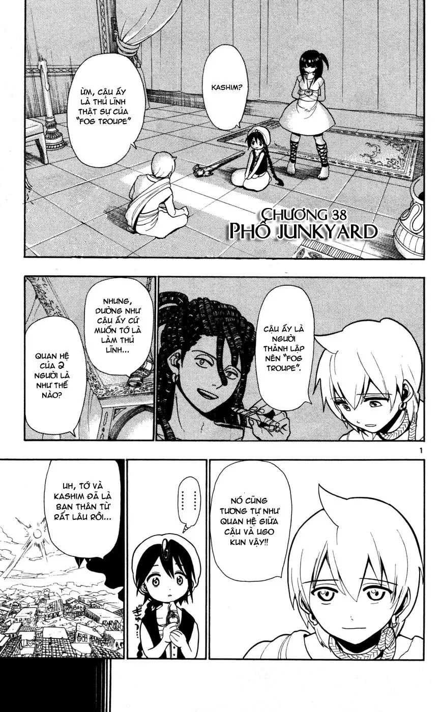 Magi: Bậc Thầy Pháp Thuật Chapter 38 - Trang 5