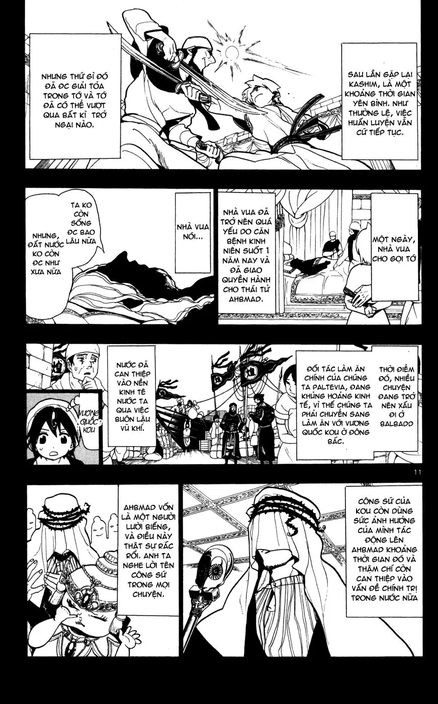 Magi: Bậc Thầy Pháp Thuật Chapter 39 - Trang 10
