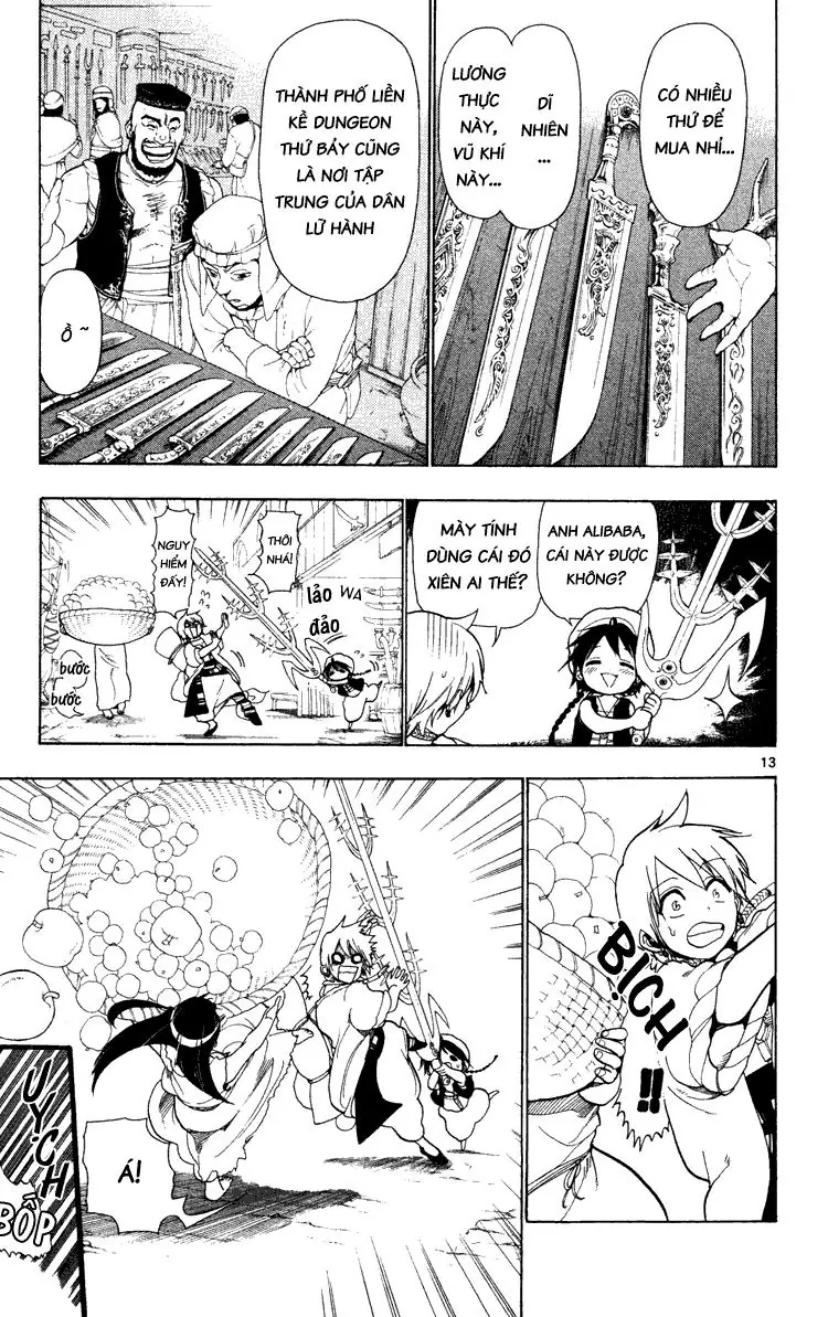 Magi: Bậc Thầy Pháp Thuật Chapter 4 - Trang 14