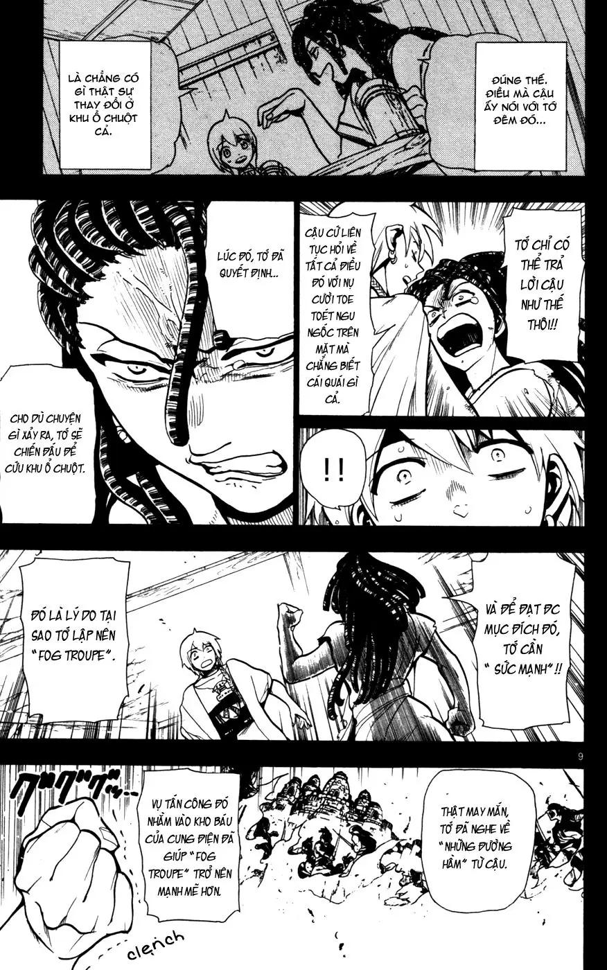 Magi: Bậc Thầy Pháp Thuật Chapter 40 - Trang 10