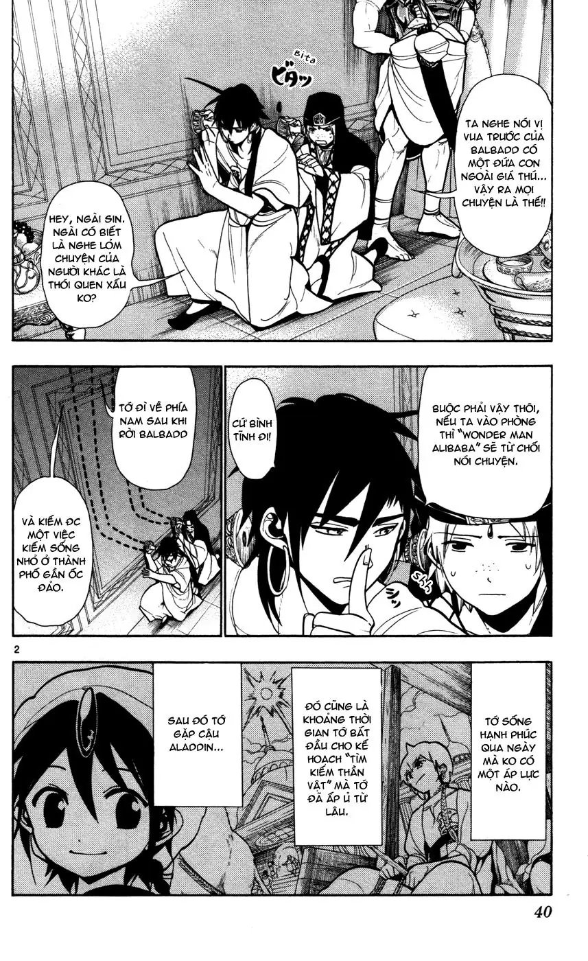 Magi: Bậc Thầy Pháp Thuật Chapter 40 - Trang 3