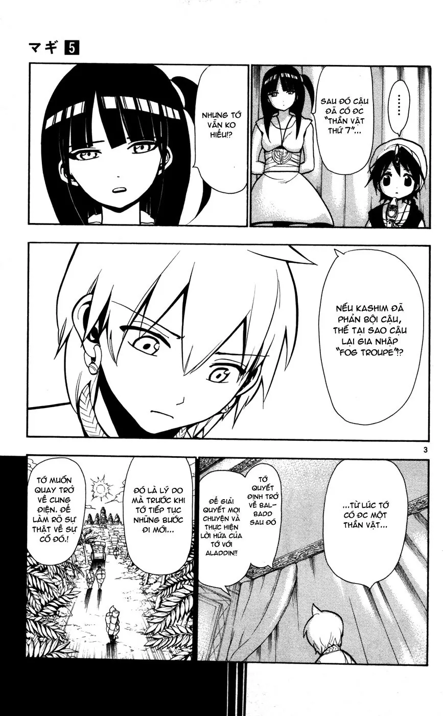 Magi: Bậc Thầy Pháp Thuật Chapter 40 - Trang 4