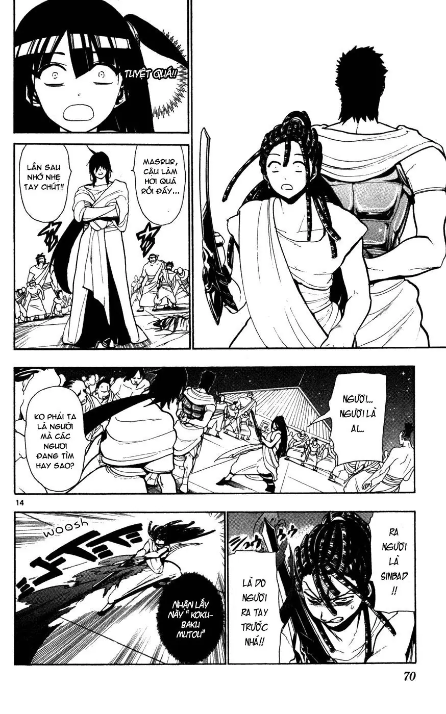 Magi: Bậc Thầy Pháp Thuật Chapter 41 - Trang 13