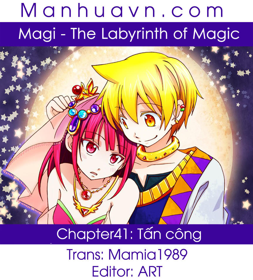 Magi: Bậc Thầy Pháp Thuật Chapter 41 - Trang 2