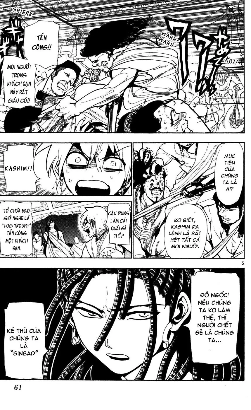 Magi: Bậc Thầy Pháp Thuật Chapter 41 - Trang 5