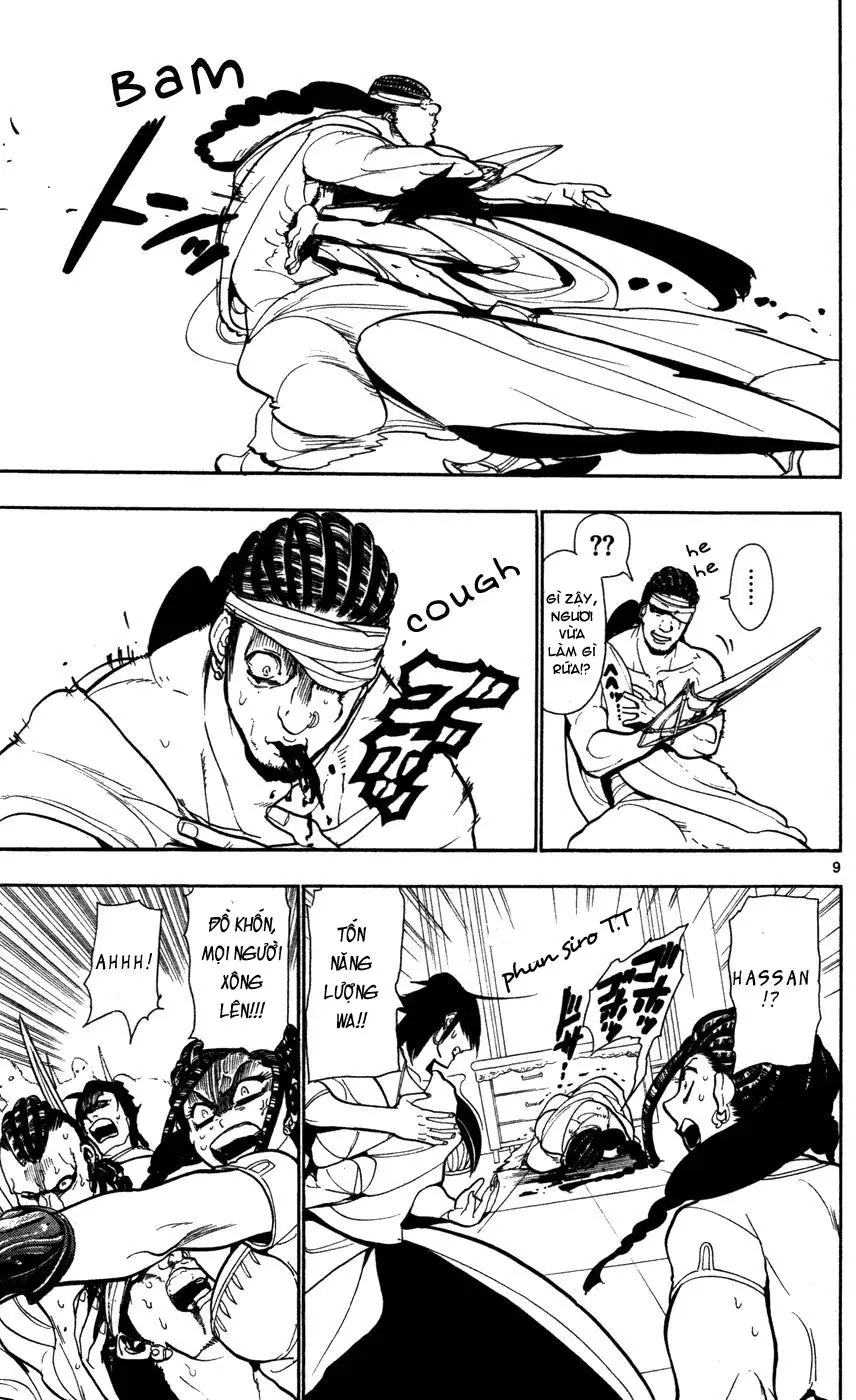 Magi: Bậc Thầy Pháp Thuật Chapter 41 - Trang 9