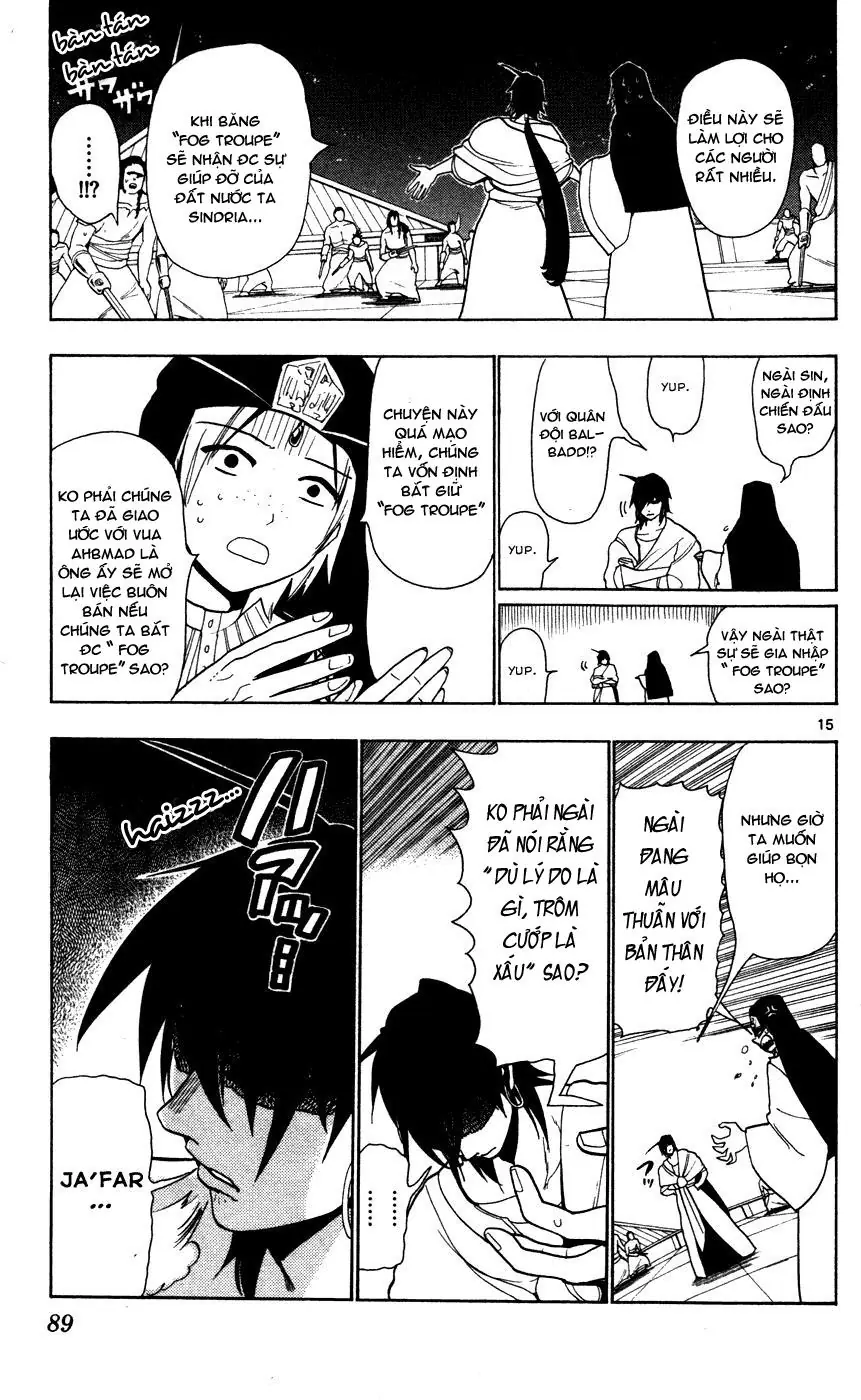Magi: Bậc Thầy Pháp Thuật Chapter 42 - Trang 14