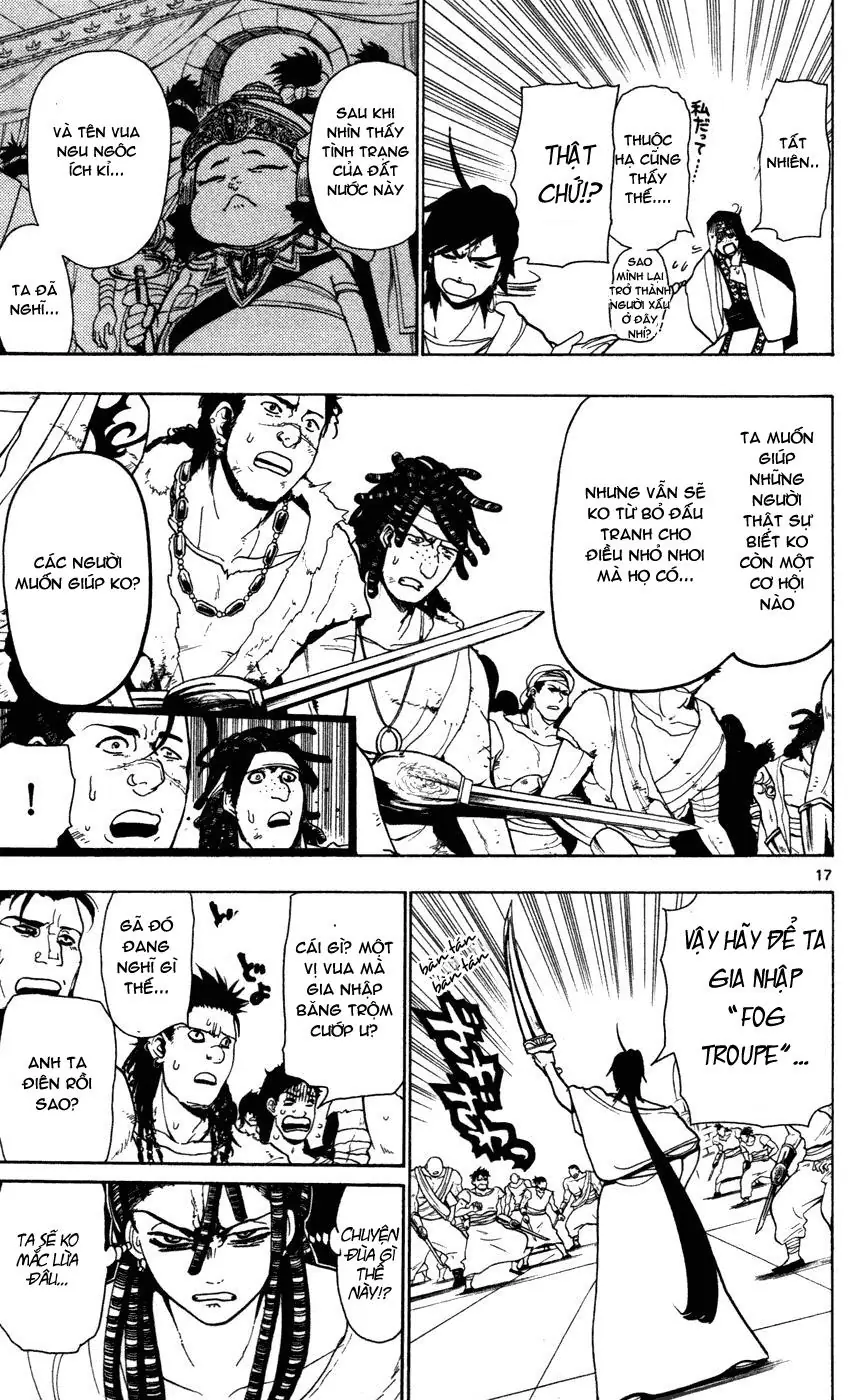 Magi: Bậc Thầy Pháp Thuật Chapter 42 - Trang 16