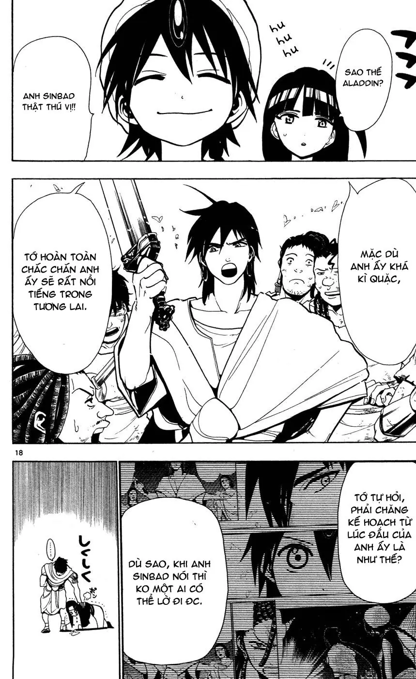 Magi: Bậc Thầy Pháp Thuật Chapter 42 - Trang 17