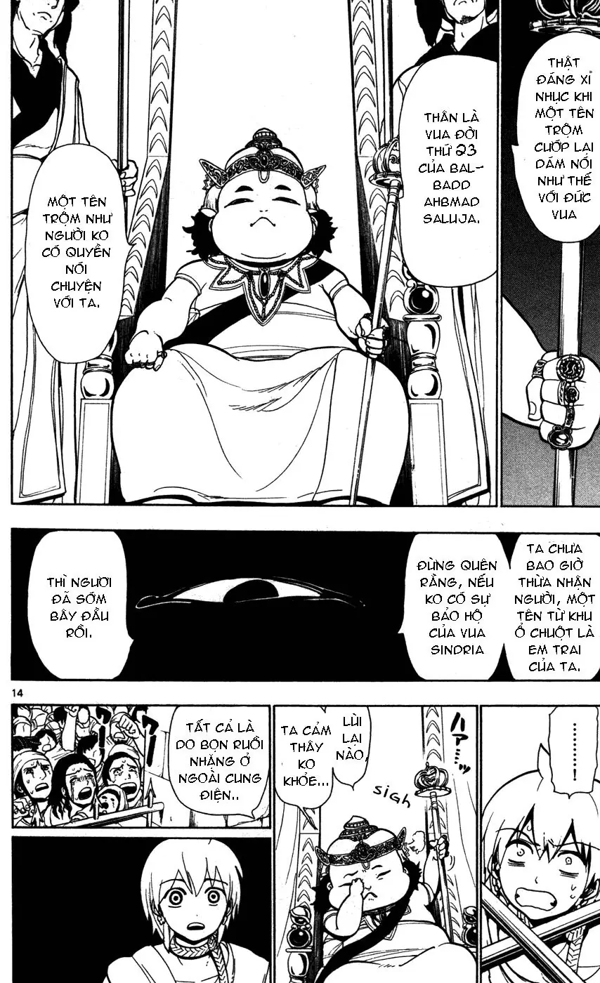 Magi: Bậc Thầy Pháp Thuật Chapter 43 - Trang 16