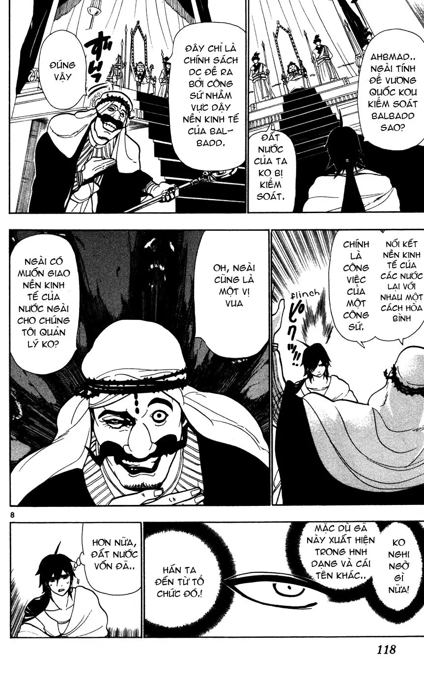Magi: Bậc Thầy Pháp Thuật Chapter 44 - Trang 10