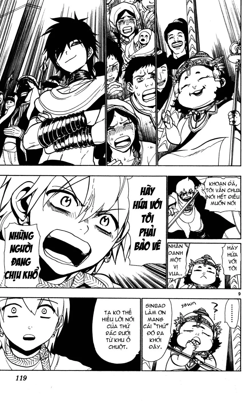Magi: Bậc Thầy Pháp Thuật Chapter 44 - Trang 11