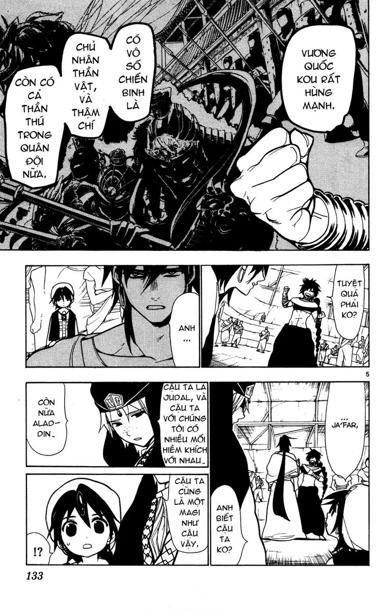 Magi: Bậc Thầy Pháp Thuật Chapter 45 - Trang 7