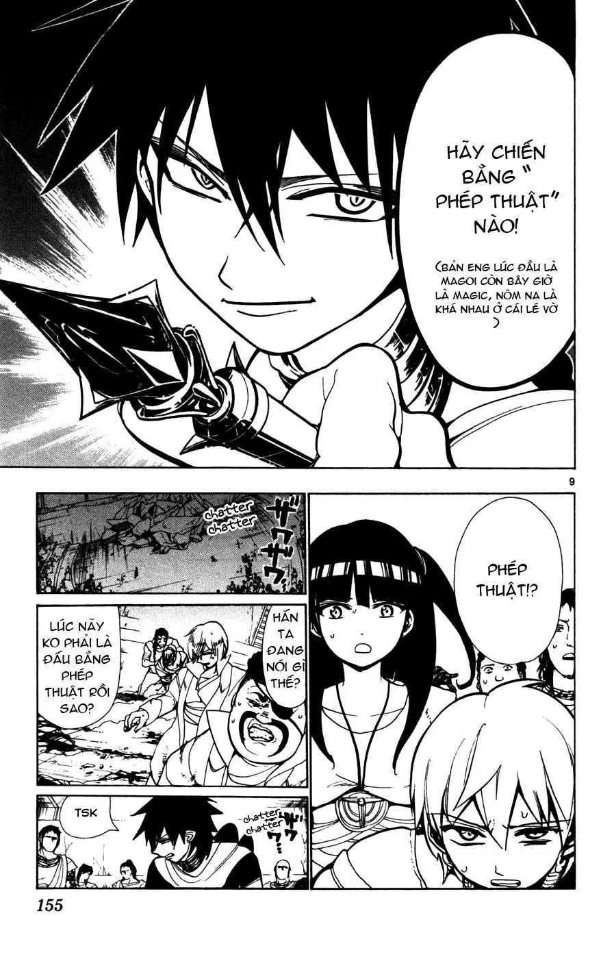 Magi: Bậc Thầy Pháp Thuật Chapter 46 - Trang 11
