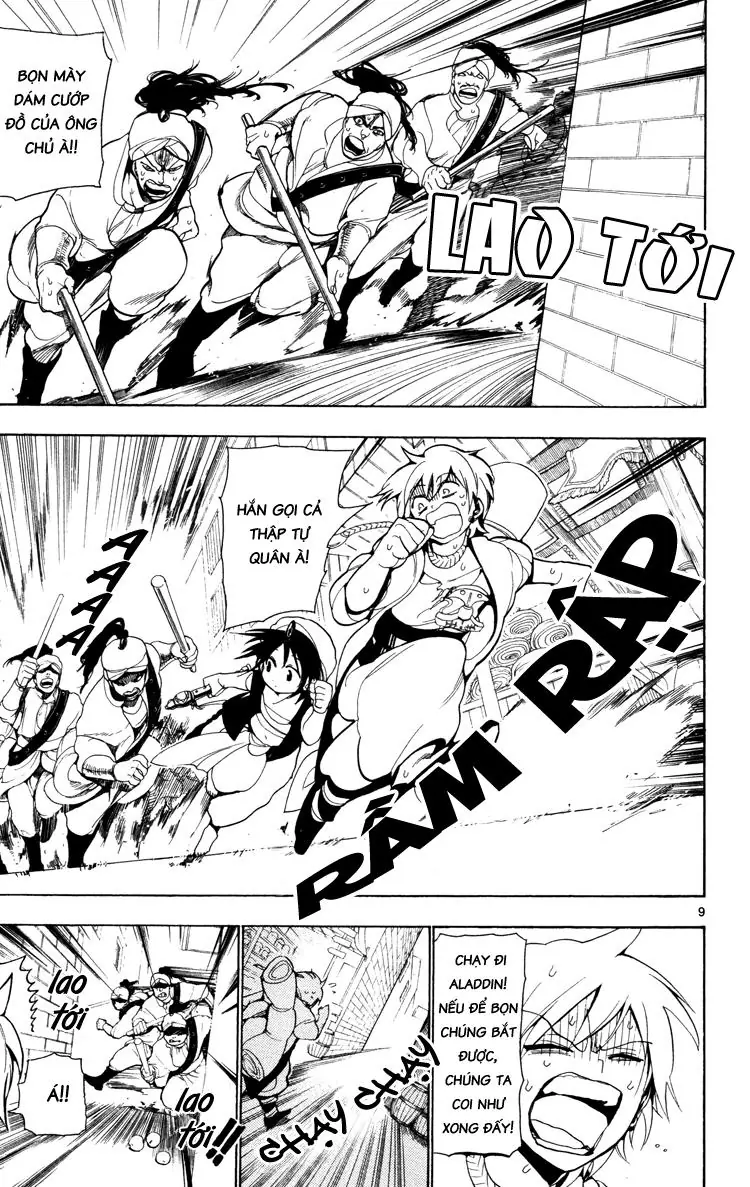 Magi: Bậc Thầy Pháp Thuật Chapter 5 - Trang 10